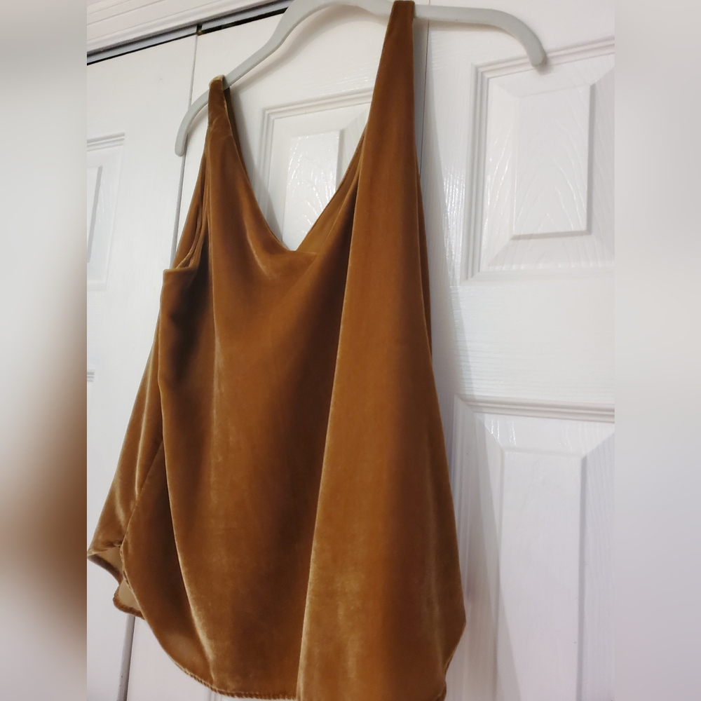 LOFT Women's  Velvet Tank Top NWT